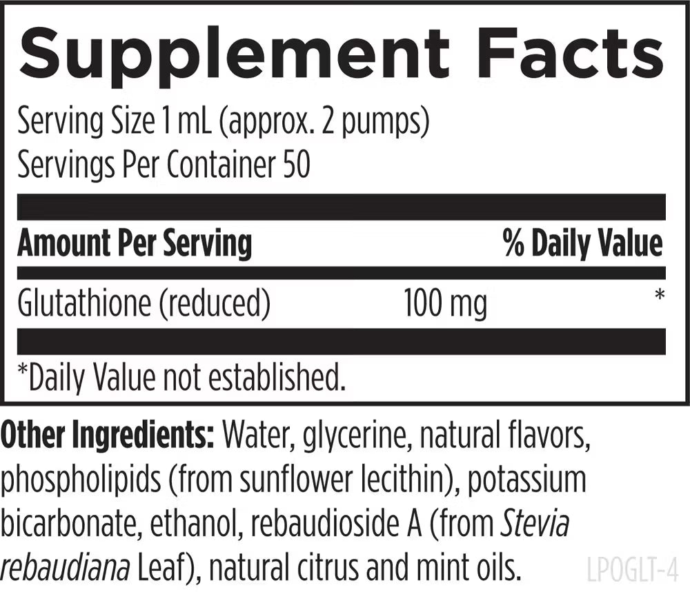 Liposomal Glutathione