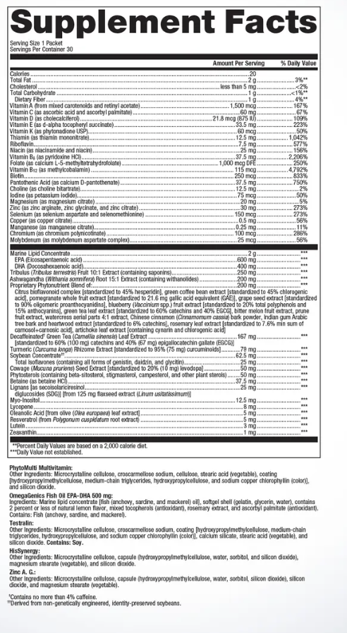 Wellness Essentials® Men's Vitality Daily Packs