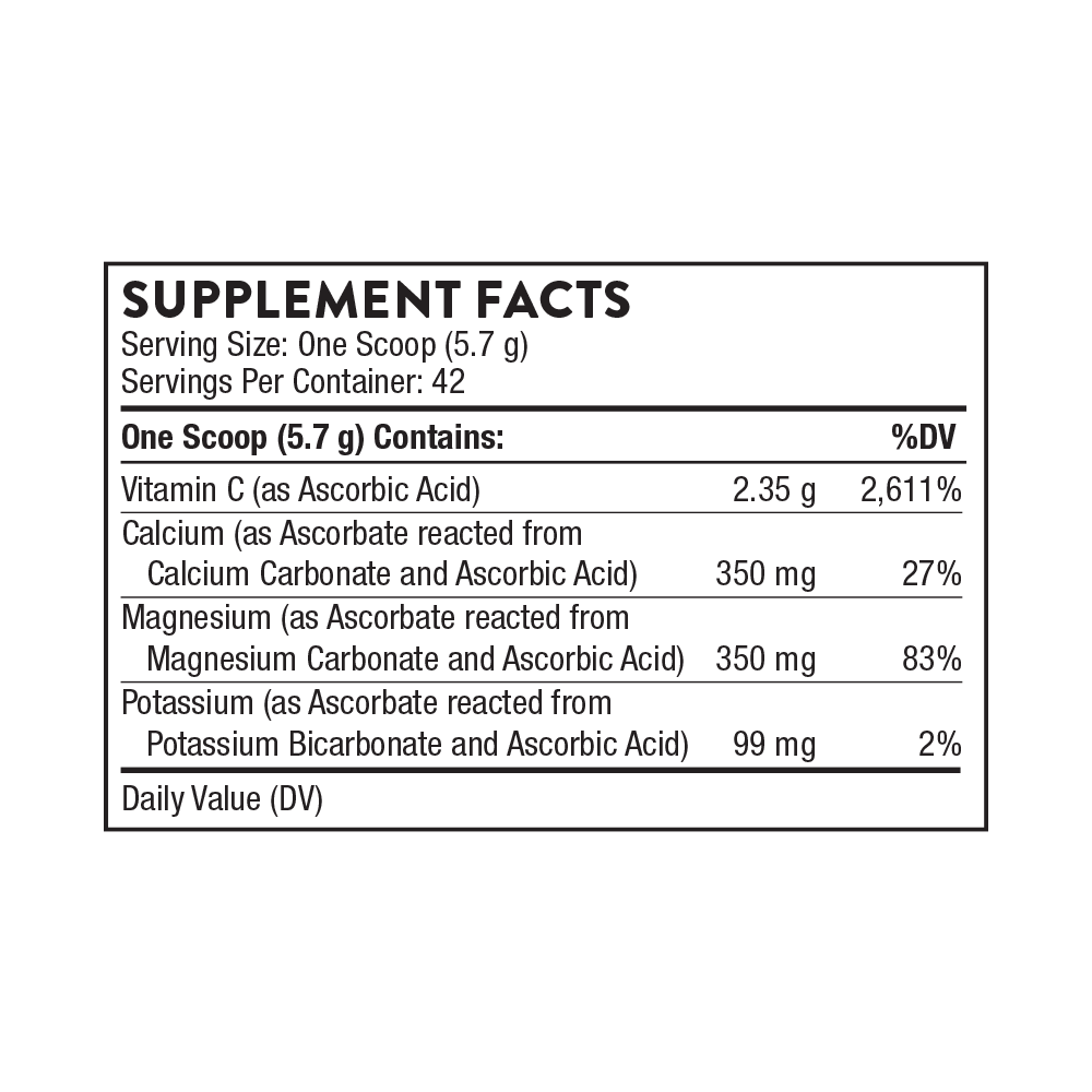 Buffered C Powder - Vitamin C